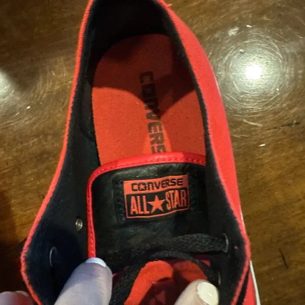 Converse All Star Neon Orange Sneakers